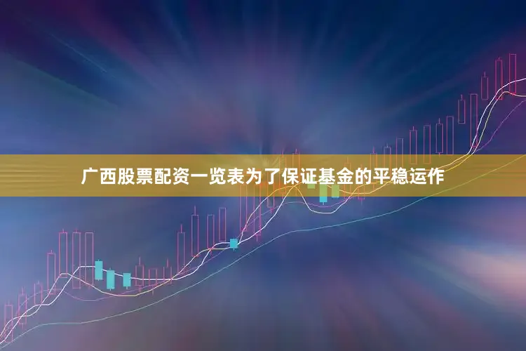 广西股票配资一览表为了保证基金的平稳运作